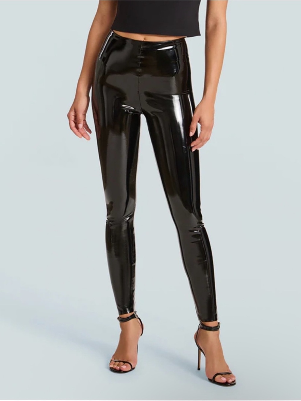 Commando NWT Faux Patent Leather Legging Black High Shine